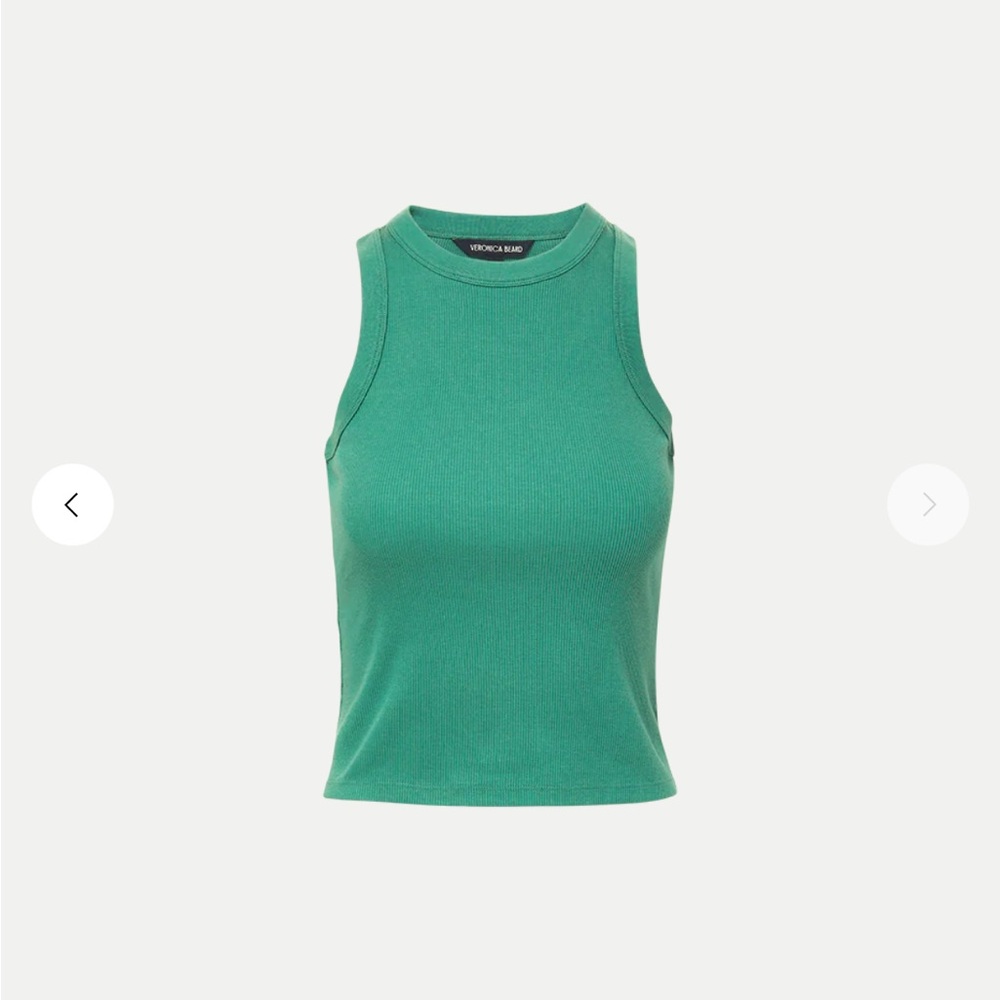 Veronica Beard Cropped Jordyn Tank